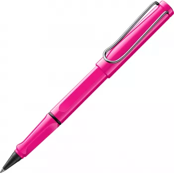 LAMY safari Rollerball Pen Pink mit blauer Tinte (1240195)