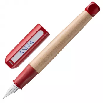 LAMY abc Füllfederhalter Rot Ahornholz Anfängerfeder A 1216725