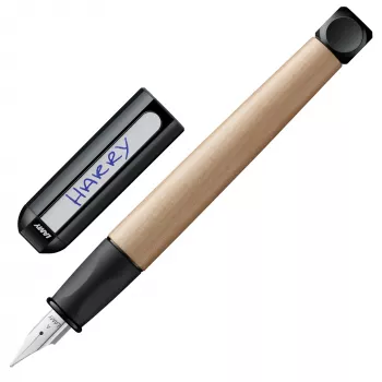 LAMY abc Füllfederhalter Schwarz/Ahorn A (für Anfänger) 1239982