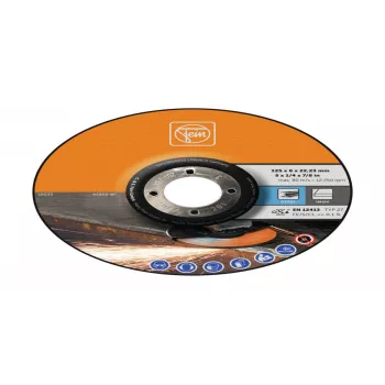 FEIN 125 mm gekröpfte Schruppscheibe Typ 27, 10er-Pack (63703005010)