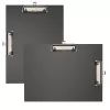 FALKEN A4 Klemmbrett, Karton, Schwarz (15061740000F)