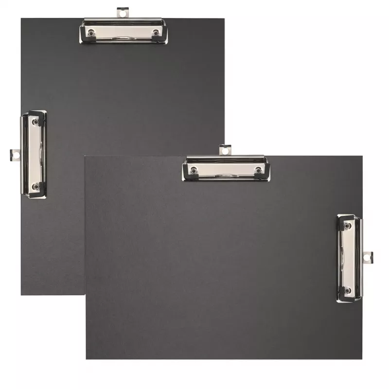 FALKEN A4 Klemmbrett, Karton, Schwarz (15061740000F)