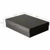 FALKEN PURE Aufbewahrungsbox 14,0 L Schwarz 32 x 44 x 10 cm (1 Stück) 22001688000F