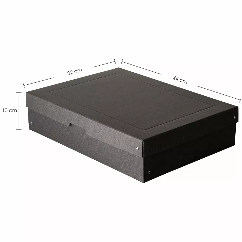 FALKEN PURE Aufbewahrungsbox 14,0 L Schwarz 32 x 44 x 10 cm (1 Stück) 22001688000F