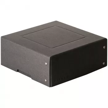 FALKEN PURE Aufbewahrungsbox 200x200mm für 1050 Blatt, Schwarz, 21x21x8,5 cm 22001752000F