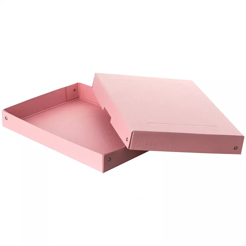 FALKEN PURE Aufbewahrungsbox A4 500 Blatt Pastellrosa 24 x 32 x 4 cm 22001880000F