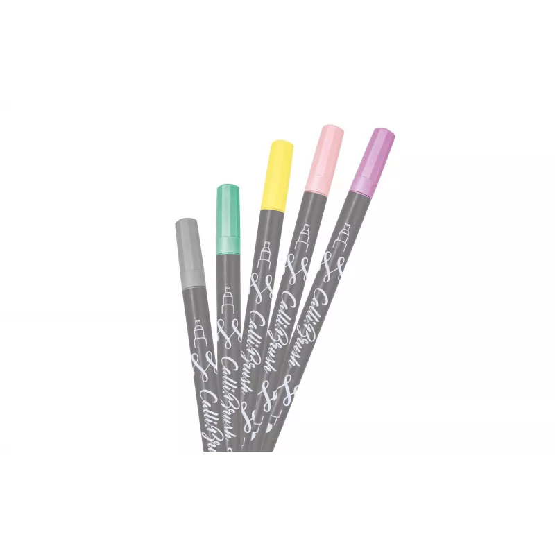 ONLINE USV 5 ONLINE® Calli.Brush Double Pastel Brush-Pens Sortierte Farben (19079)