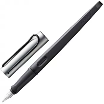 LAMY joy 011 AL Füllfederhalter Schwarz/Aluminium Breite Feder (1215881)