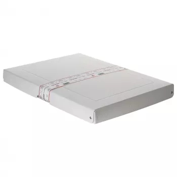 FALKEN PURE Dokumenten-Aufbewahrungsbox für 500 Blatt, Weiß, 32,0 x 44,0 x 4,0 cm 22002160000F
