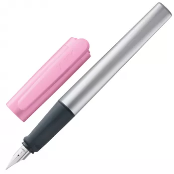 LAMY nexx Special Edition Füllfederhalter Rose/Silber Medium Feder (M) 1233531