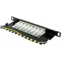 GoodConnections Alcasa GC-N0130 Cat6a geschirmtes RJ45 Keystone-Modul - 10GbE, 22-26 AWG, Schwarz