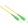 GoodConnections 1m OS2 Singlemode Simplex LWL Patchkabel SC/APC auf SC/APC, LSZH, 9/125µm LW-S901SASA