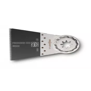 FEIN 63502127230 E-Cut Long-Life Bi-Metall-Sägeblatt für Starlock-Multitools, 65 mm Schnittbreite