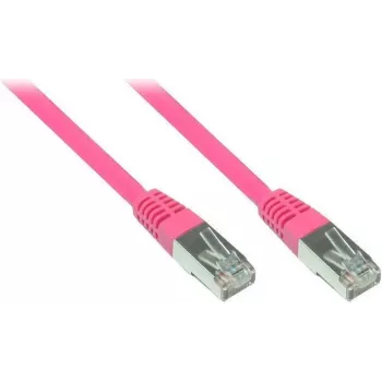 GoodConnections RNS Patchkabel mit Rastnasenschutz, Cat. 5e, SF/UTP, PVC, 100 MHz, Magenta, 7,5 m (855M-075)