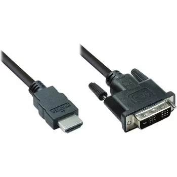 Good Connections HDMI auf DVI-D Single Link Kabel 2m Schwarz 4510-DD2