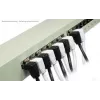 Good Connections Cat 5e F/UTP Patchkabel, 3m, Schwarz, 90° nach unten gewinkelte RJ45-Stecker 805S-030WI