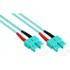GoodConnections LW-810SC3 OM3 Duplex Multimode LWL-Patchkabel, SC/SC, 50/125, 10 m
