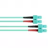 GoodConnections LW-810SC3 OM3 Duplex Multimode LWL-Patchkabel, SC/SC, 50/125, 10 m