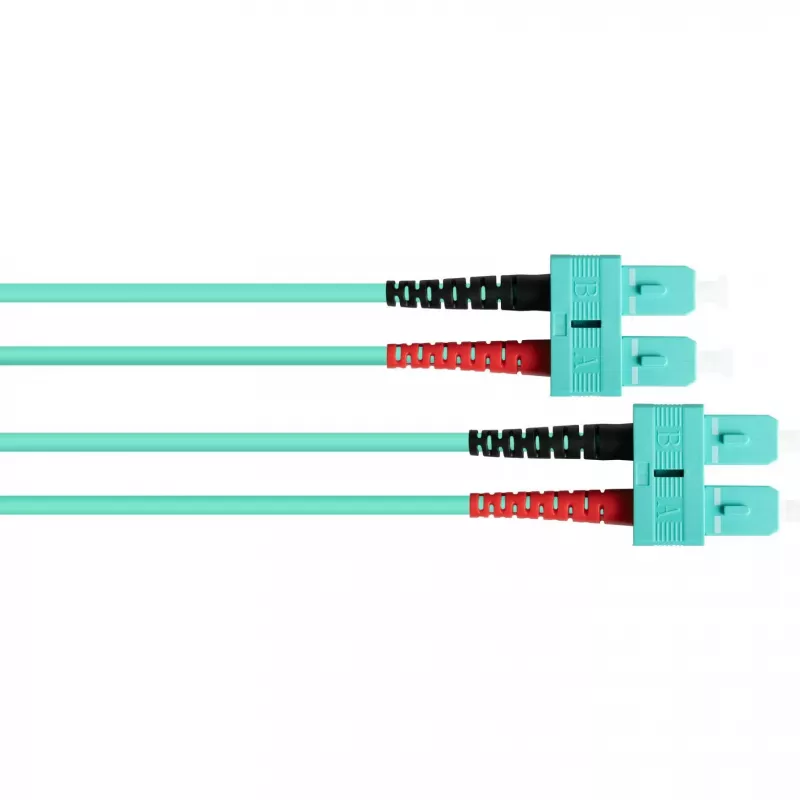 GoodConnections LW-810SC3 OM3 Duplex Multimode LWL-Patchkabel, SC/SC, 50/125, 10 m