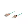 GoodConnections LW-810SC3 OM3 Duplex Multimode LWL-Patchkabel, SC/SC, 50/125, 10 m