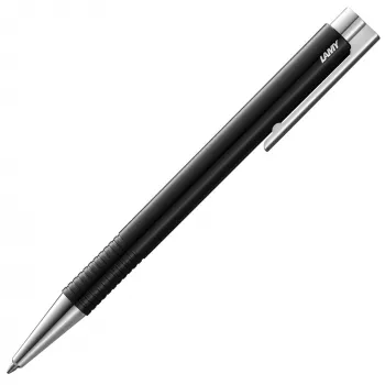 LAMY logo M+ Kugelschreiber – Mattschwarz, mittlere schwarze Tinte 1236428