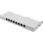 GoodConnections Alcasa GC-N0111 Cat6 geschirmtes RJ45 Keystone-Modul - Grau