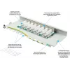 GoodConnections Alcasa GC-N0111 Cat6 geschirmtes RJ45 Keystone-Modul - Grau
