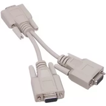 GoodConnections VGA Y-Splitter Kabel 0,2m Schwarz P-4302Y