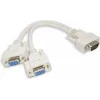 GoodConnections VGA Y-Splitter Kabel 0,2m Schwarz P-4302Y