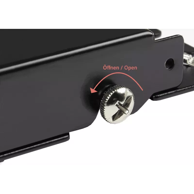 GoodConnections Alcasa GC-N0118 Cat.6a geschirmtes Keystone-Modul, werkzeugfrei, RJ45, 10G, Schwarz
