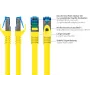 Good Connections RNS® Cat. 6A S/FTP Patchkabel mit Snagless Boot, halogenfrei, gelb, 20 m 8060-H200Y