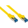 Good Connections RNS® Cat. 6A S/FTP Patchkabel mit Snagless Boot, halogenfrei, gelb, 20 m 8060-H200Y