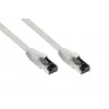 GoodConnections Alcasa 8080L-200 Cat8.1 S/FTP Netzwerkkabel, 20 m, Grau, RJ45, 40 Gbit/s, 2000 MHz