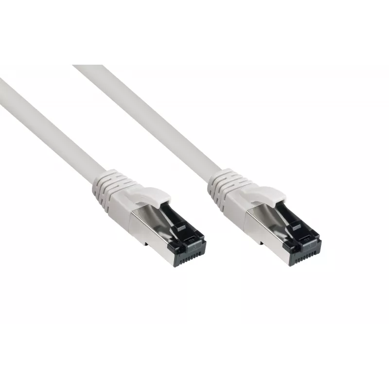 GoodConnections Alcasa 8080L-200 Cat8.1 S/FTP Netzwerkkabel, 20 m, Grau, RJ45, 40 Gbit/s, 2000 MHz