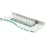 GoodConnections GC-N0113 Desktop Cat.6 8-Port STP Patch Panel, 0,5U, werkzeuglos, Reinweiß RAL9010