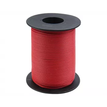 Donau Elektronik 105-0-100 Schaltdraht 1 x 0,20 mm² Rot 100 m
