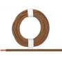 Donau Elektronik 218-88 Litze 2 x 0,14 mm² Braun 5 m