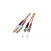 GoodConnections OM2 Duplex Multimode LWL Patchkabel ST/SC, 50/125µm, 5m, Orange LW-805TC
