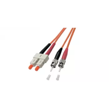 GoodConnections OM2 Duplex Multimode LWL Patchkabel ST/SC, 50/125µm, 5m, Orange LW-805TC