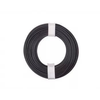 Donau Elektronik 175-011 LiY Litzen-Schaltdraht 1 x 0,75 mm² Schwarz