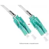 GoodConnections Alcasa LW-U820LC3 Duplex Multimode OM3 LC auf LC Glasfaser-Patchkabel, 20 m, Aqua