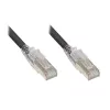 GoodConnections Cat.6A S/FTP Patchkabel mit RNS® Latch-Schutz, LSZH, 5m, Schwarz 8060-HV050S