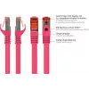 GoodConnections Alcasa 40m Cat6 S/FTP Netzwerk-Patchkabel RJ-45 Stecker zu Stecker Magenta 8060-400M