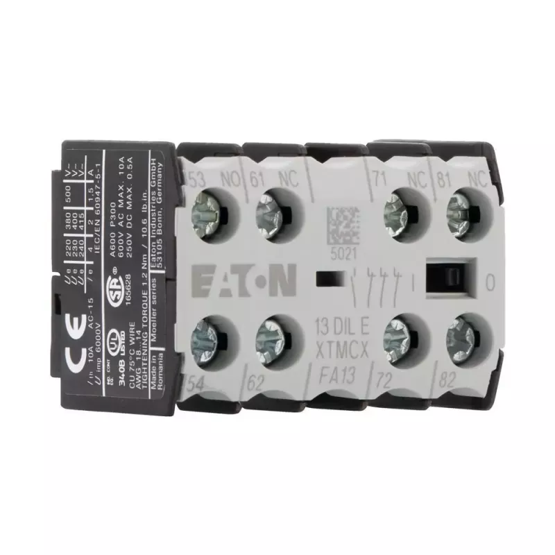 Eaton 13DILE Schaltgerät, 45 x 86 x 58 mm, -25 bis 50 °C, Schwarz/Weiß 002397