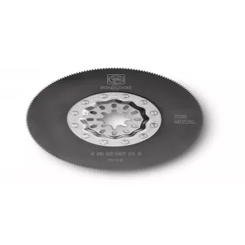 FEIN 63502097210 MultiMaster HSS-Sägeblatt für Holz, Metall, Kunststoff, Kupfer, glasfaserverstärkten Kunststoff, Spachtelmasse, 8,5 cm, 1 Stück