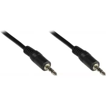 GoodConnections 3,5mm Stereo-Klinkenkabel 2,5m Stecker auf Stecker Schwarz 1970-02