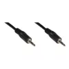 GoodConnections 3,5mm Stereo-Klinkenkabel 2,5m Stecker auf Stecker Schwarz 1970-02