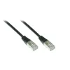 Alcasa 855S-015 Cat5e SF/UTP Patchkabel, RJ45, 1,5 m, Schwarz