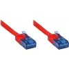 Good Connections Cat.6a U/UTP Flach-Patchkabel, RJ45, 500 MHz, Rot, 3 m 8060-HF030R