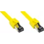 GoodConnections Alcasa Cat8.1 S/FTP Ethernet Patchkabel, RJ45, Gelb, 1,5 m 8080-015Y
